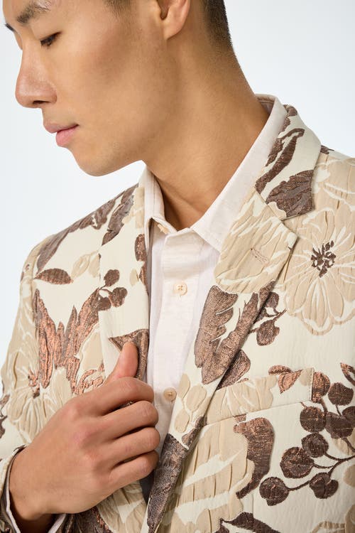 Mr Turk Thurston Tailored Jacquard Blazer In Multi