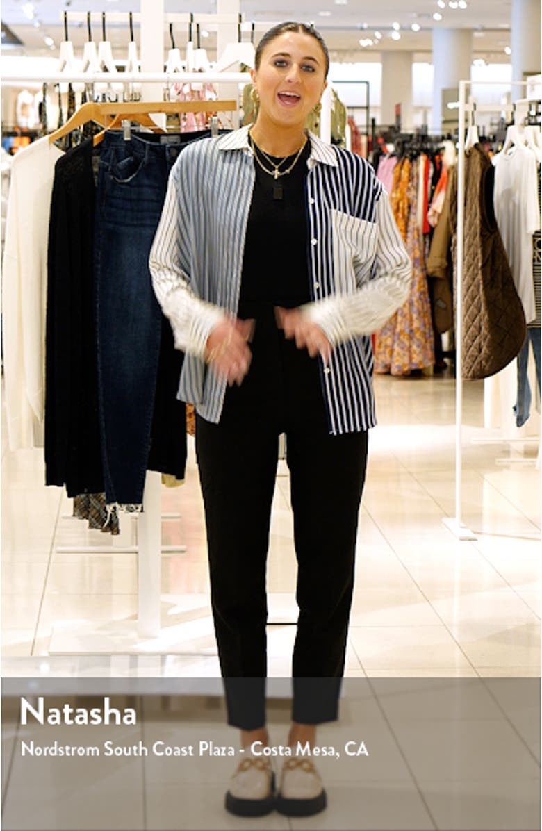 Spencer Mixed Stripe Silk Shirt, sales video thumbnail