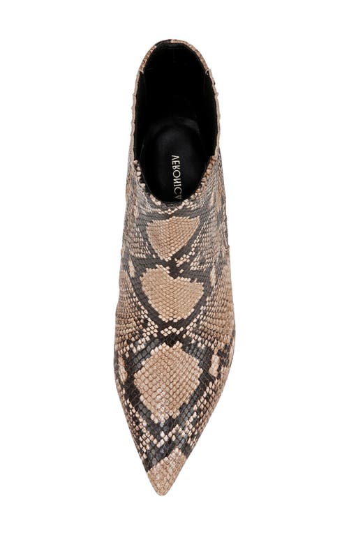 Veronica Beard Lisa Pointed Toe Bootie In Latte