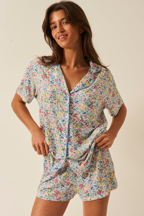 STRIPE & STARE STRIPE & STARE BEDSHORT SET