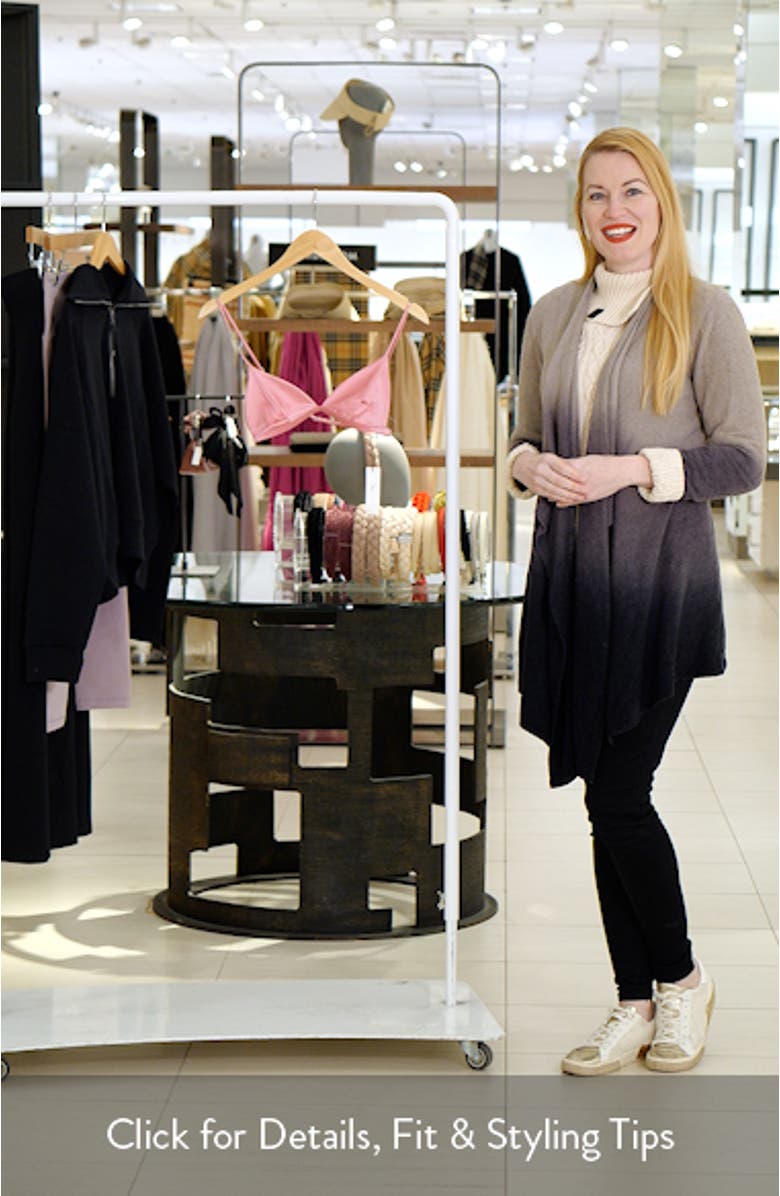 Logo Luxe Wireless Silk Blend Triangle Bra, sales video thumbnail