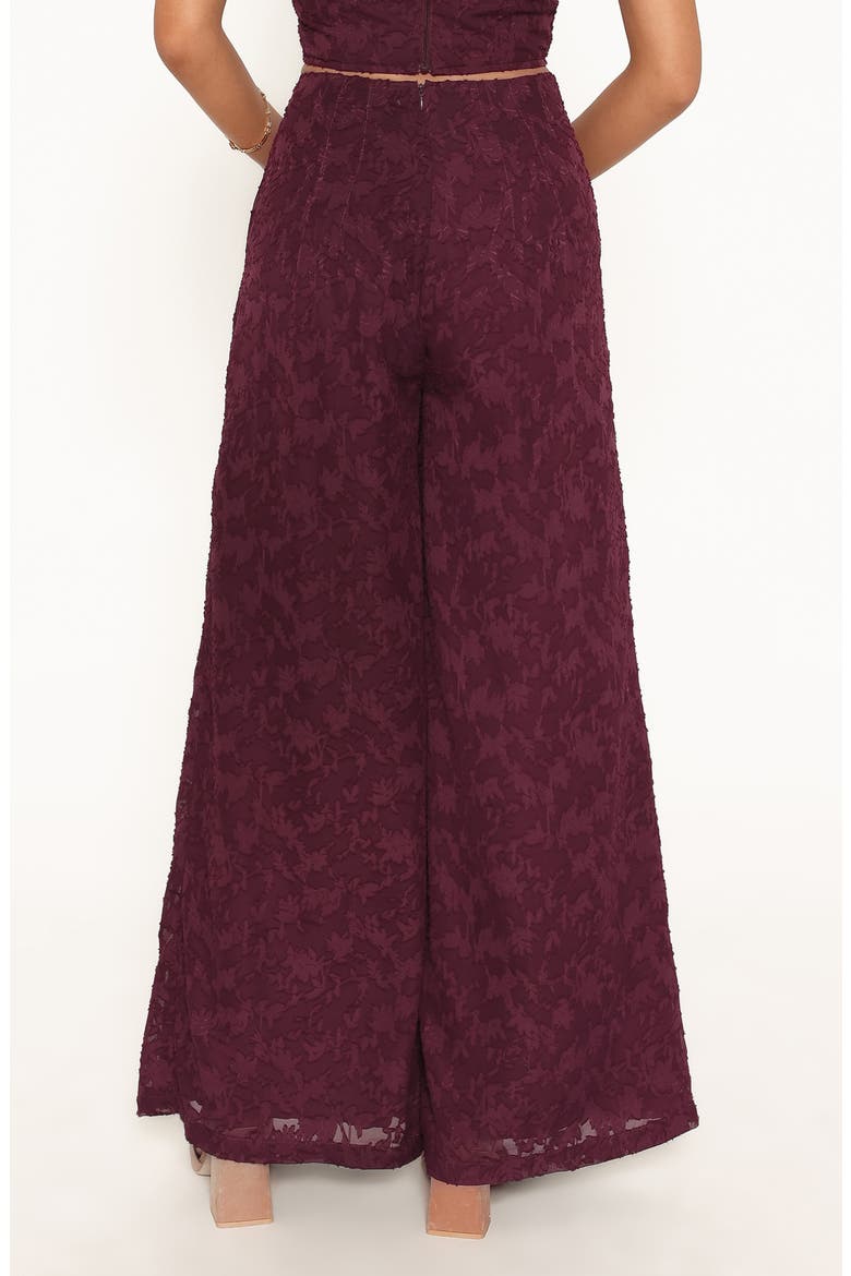 Ada Burnout Wide Leg Pants, Alternate, color, PLUM BURNOUT