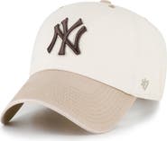 '47 Men's '47 Natural/Tan New York Yankees Neutral Terrain Clean Up Adjustable Hat