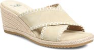 Söfft Indie Espadrille Platform Wedge Slide Sandal