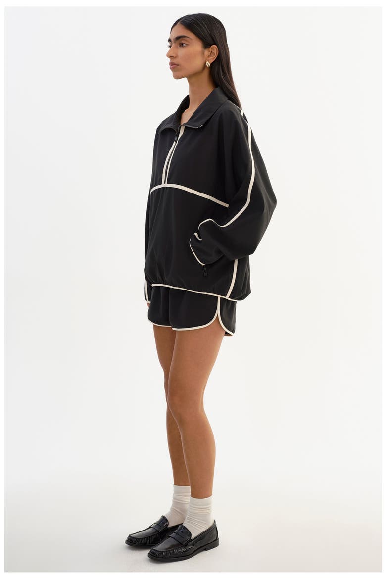 Weslee | Half-Zip Pullover Jacket, Alternate, color, Black