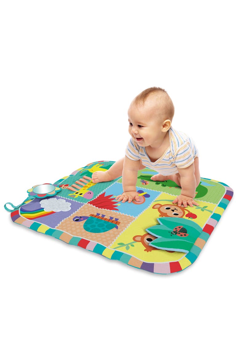 2 in 1 Reversible Floor Pad, Alternate, color, Multicolored