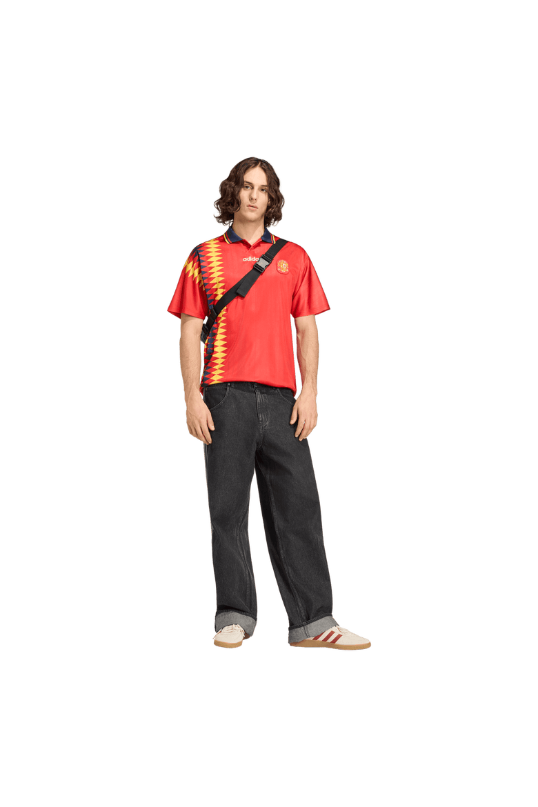 Men's adidas  Red Spain National Team 1994 Bringback Jersey, Alternate, color, Red