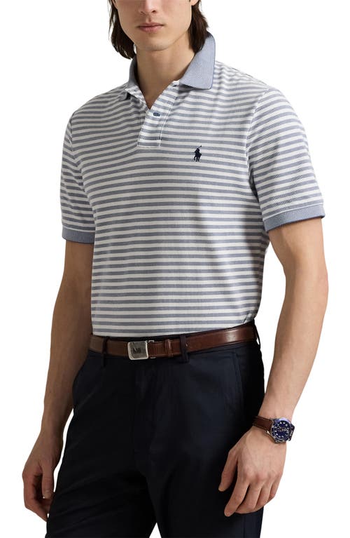 Polo Ralph Lauren Classic Fit Stripe Cotton Piqué Polo