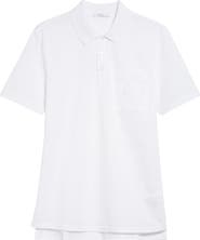 Givenchy Logo Patch Regular Fit Cotton Piqué Polo