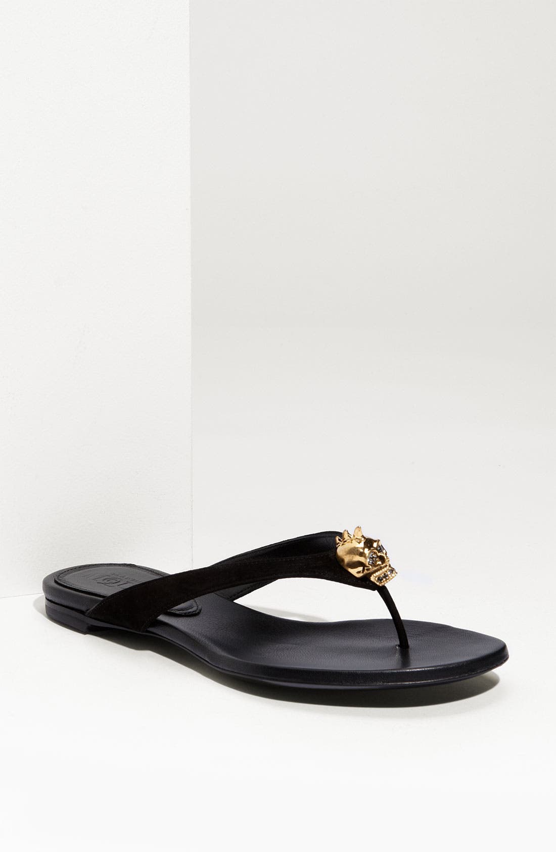 McQueen Alexander McQueen Thong Sandal, Main, color, 