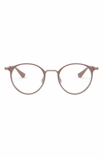Unisex 47mm Round Optical Glasses