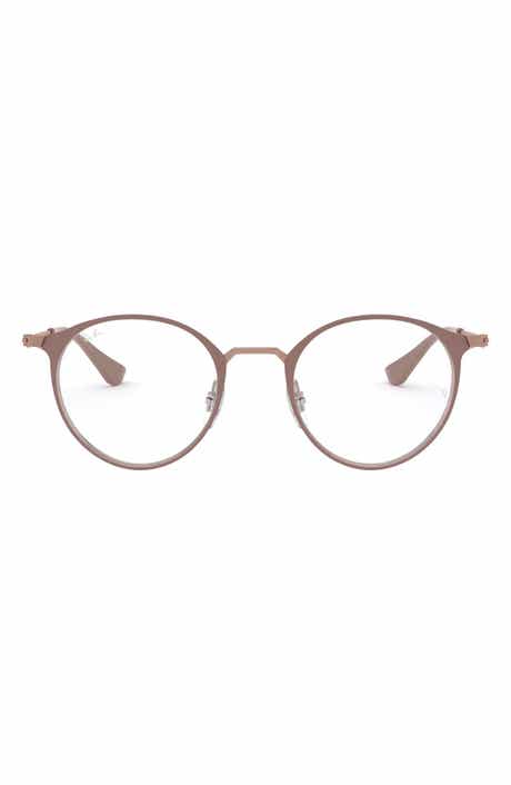 Unisex 47mm Round Optical Glasses