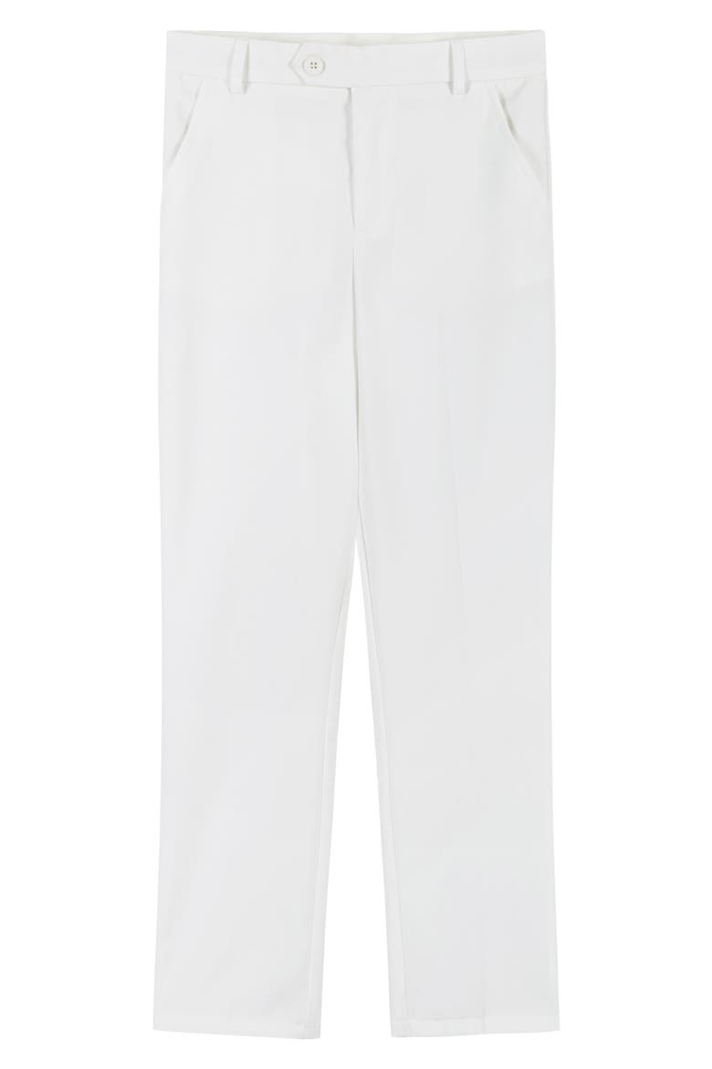Kids' 4-Piece Suit Set, Alternate, color, WHITE