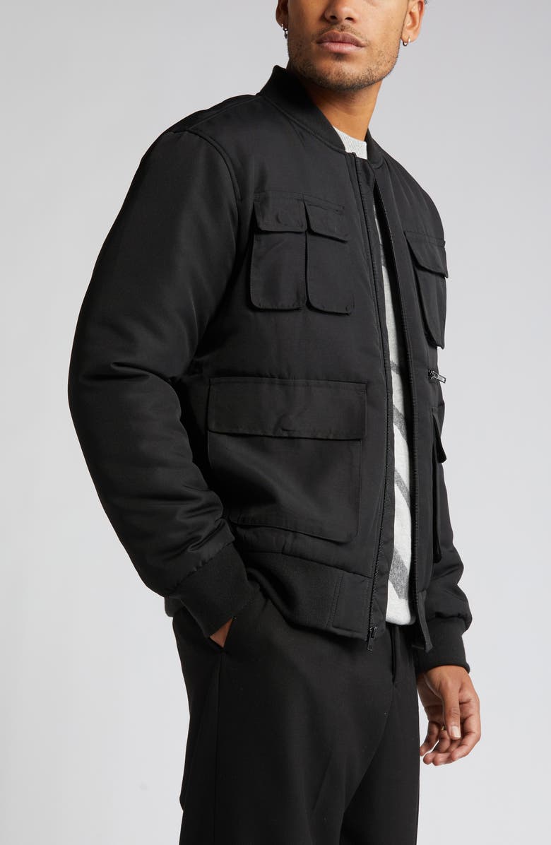 Open Edit Utility Bomber Jacket, Alternate, color, 