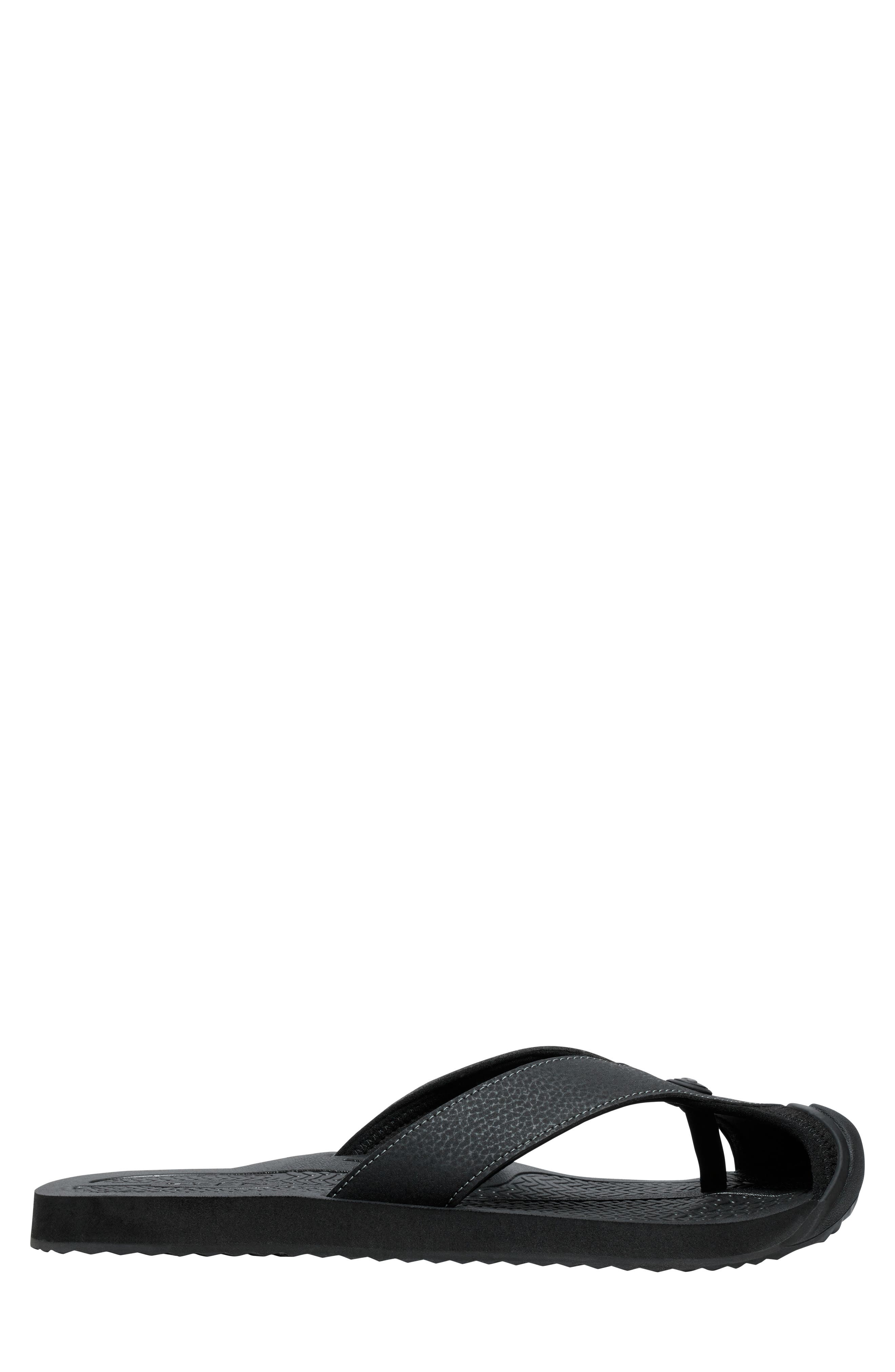 KEEN Barbados Flip Flop, Alternate, color, Black/ Steel Grey