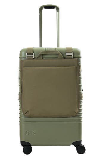 Beis Béis The Convertible Luggage Vest In Green