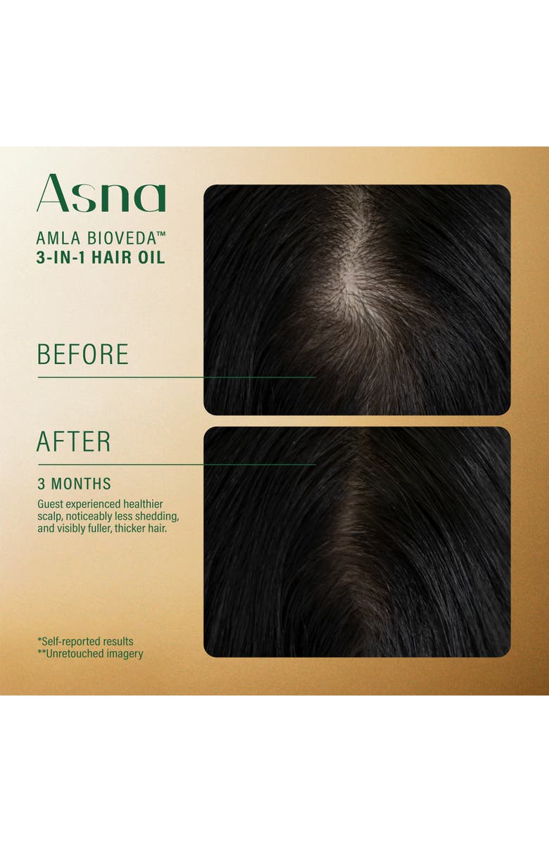 ASNA Amla BioVeda 3-IN-1 Hair Oil, Alternate, color, NO COLOR