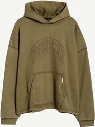 Represent Beaded Logo Cotton Hoodie