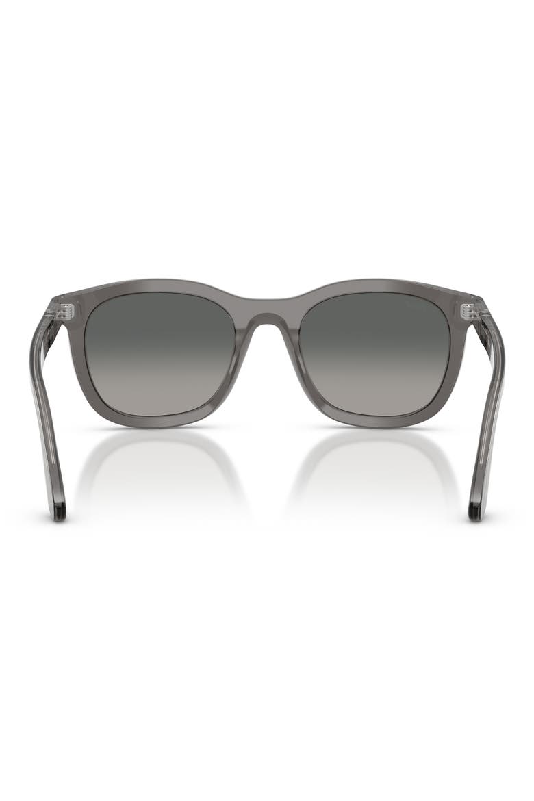 52mm Phantos Sunglasses, Alternate, color, COLD GREY TRANSP/ GREY