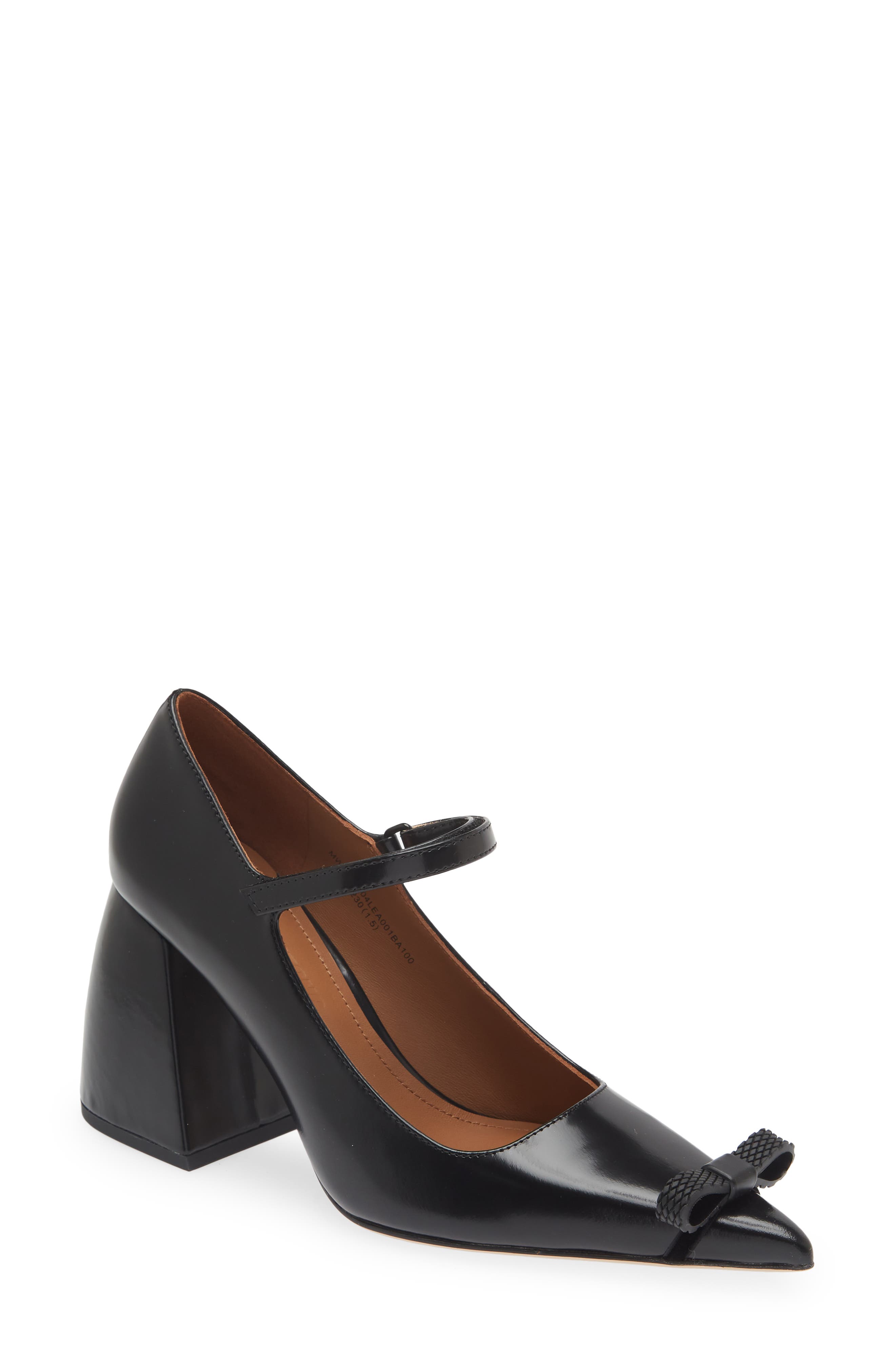 Shushu/Tong Bow Detail Pointed Toe Mary Jane Pump, Main, color, 