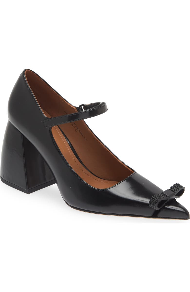 Shushu/Tong Bow Detail Pointed Toe Mary Jane Pump, Main, color,