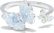 LA MENO Twin Butterfly Bypass Ring