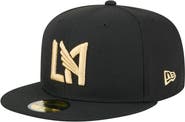 New Era Men's New Era Black LAFC Kickoff 59FIFTY Fitted Hat