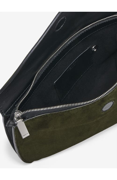 Alexander Mcqueen Mcqueen Large T-bar Suede Sling Bag