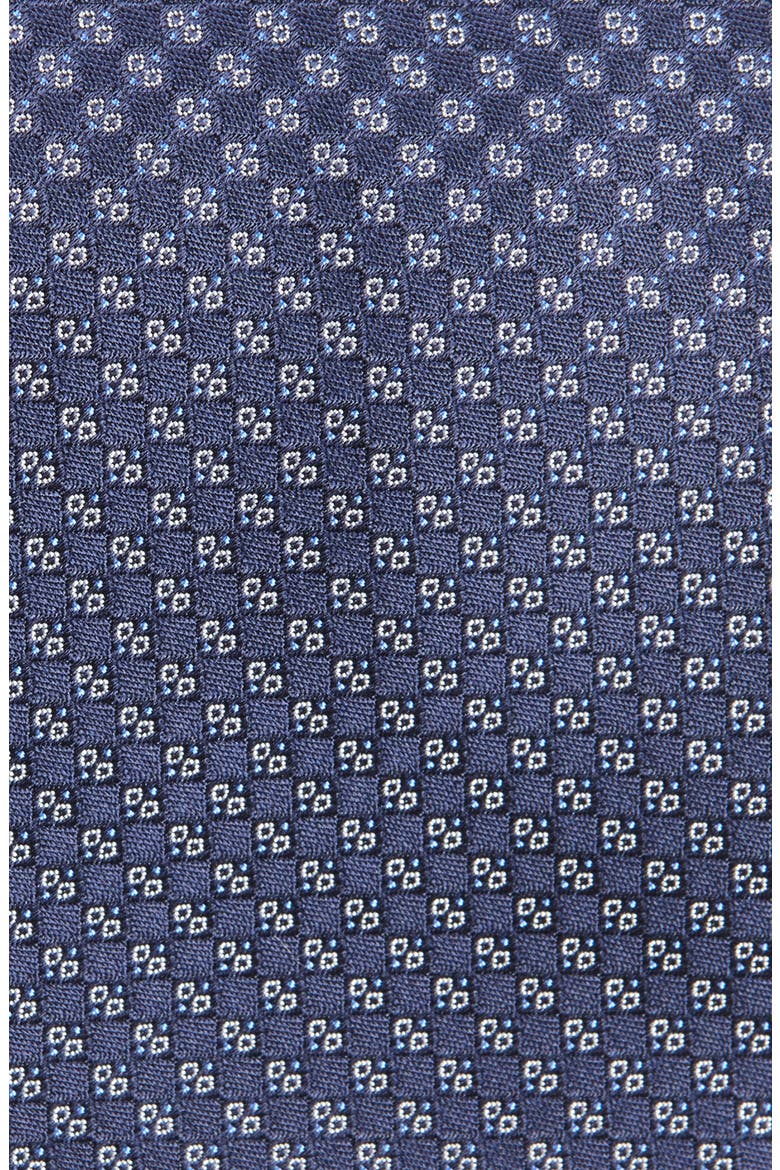 Bond St. Solid Silk Tie, Alternate, color, NAVY