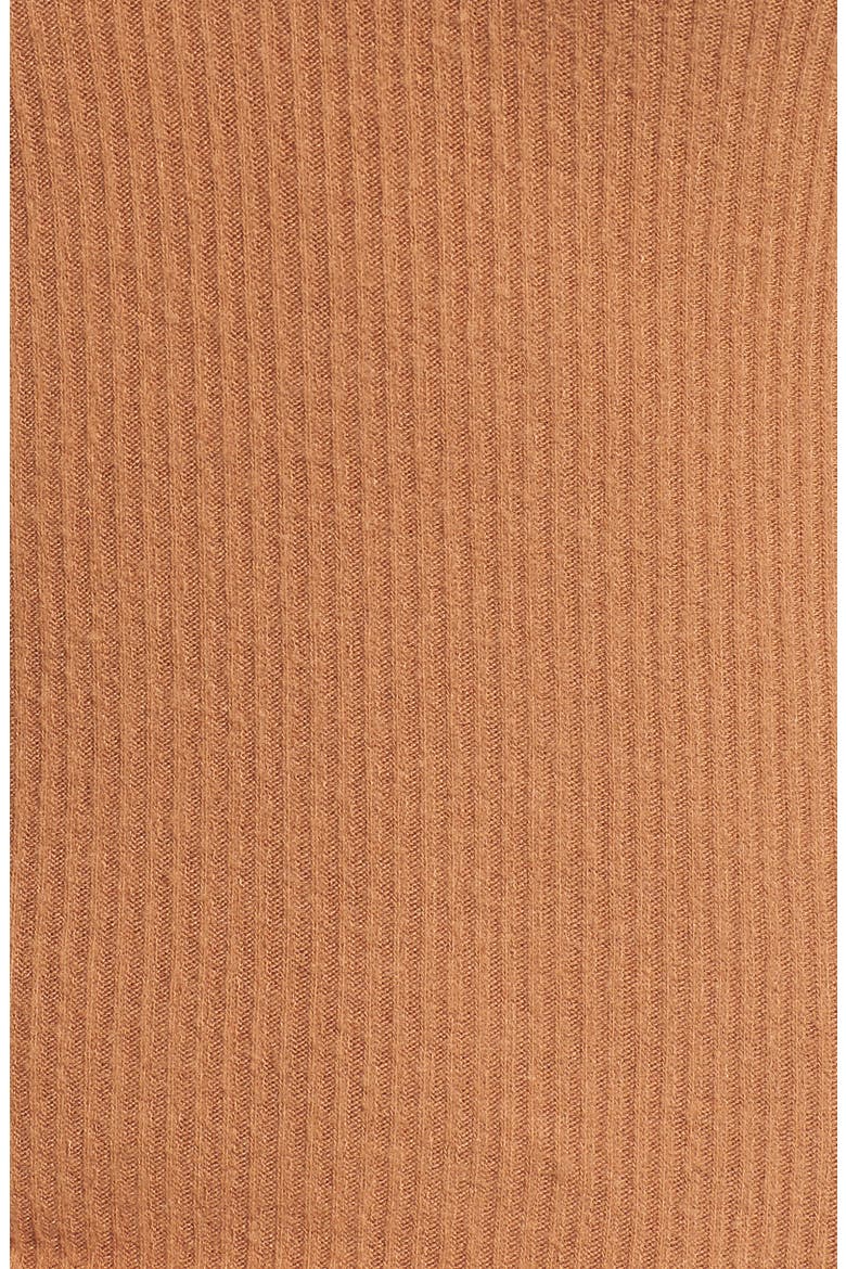 Strappy Ribbed Top, Alternate, color, BROWN BUCKTHORN