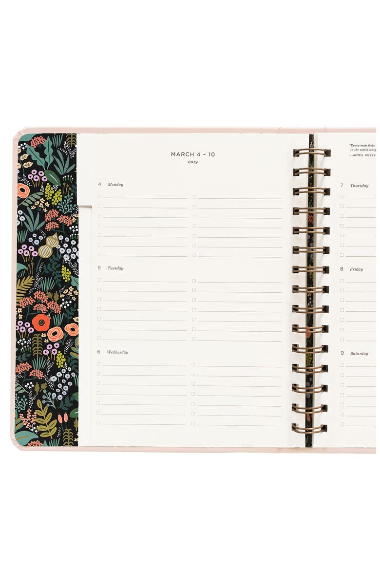 2019 Bouquet 17-Month Planner, Alternate, color, PINK