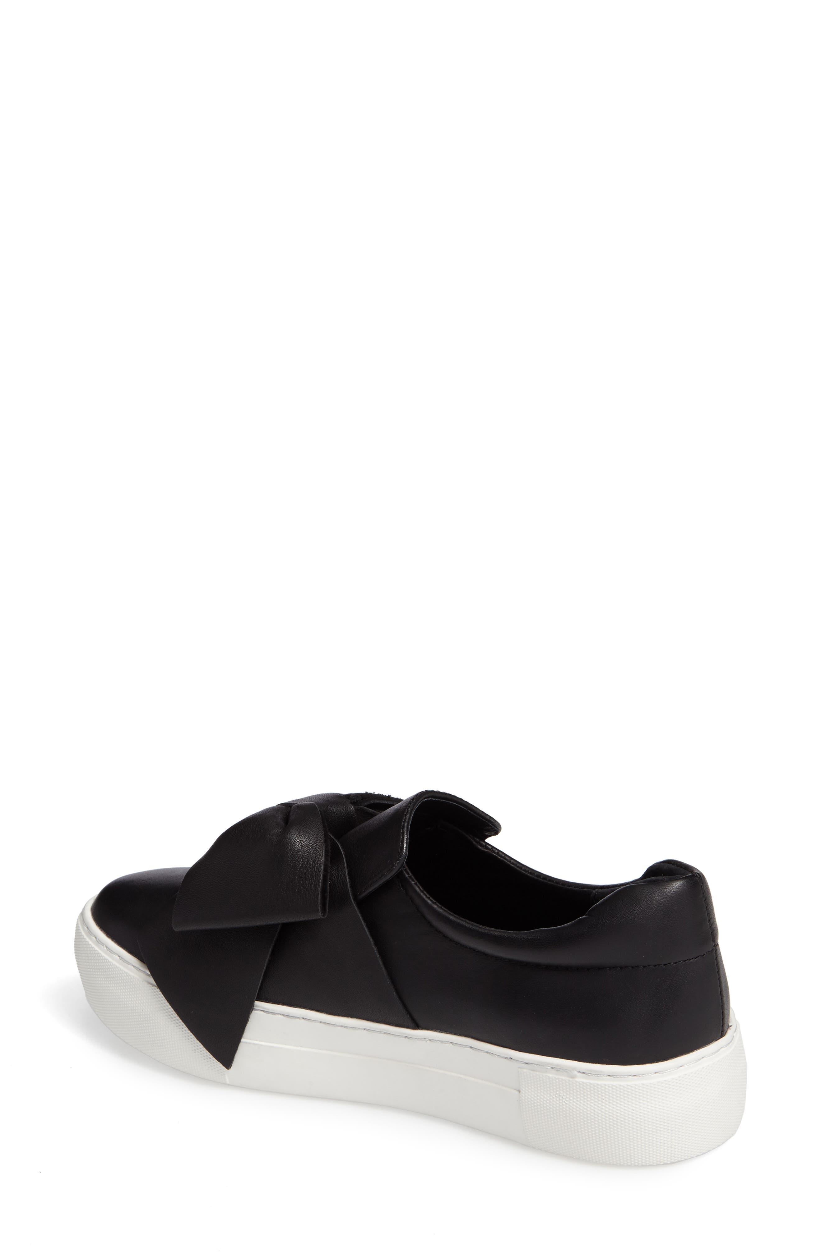 JSlides Beauty Bow Platform Slip-On Sneaker, Alternate, color, 