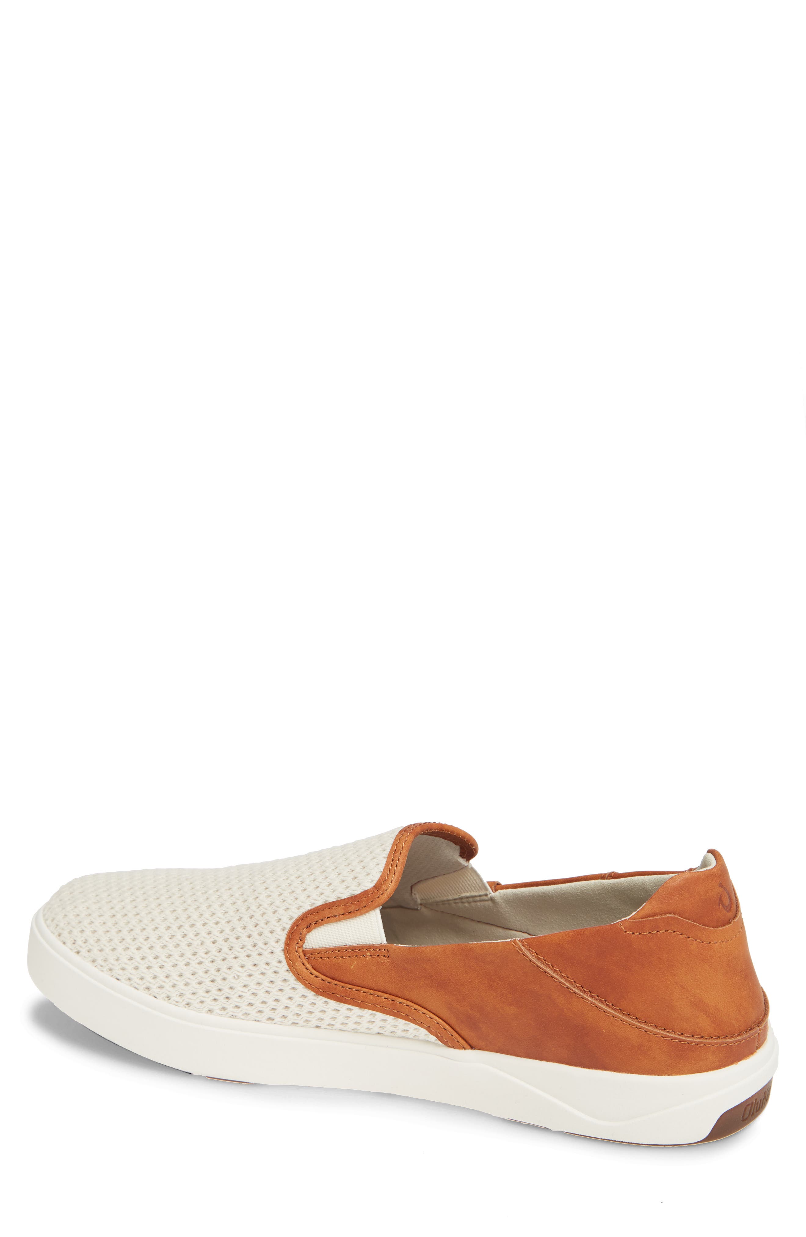 Laeahi Kapa Slip-On, Alternate, color, BONE/ FOX FABRIC