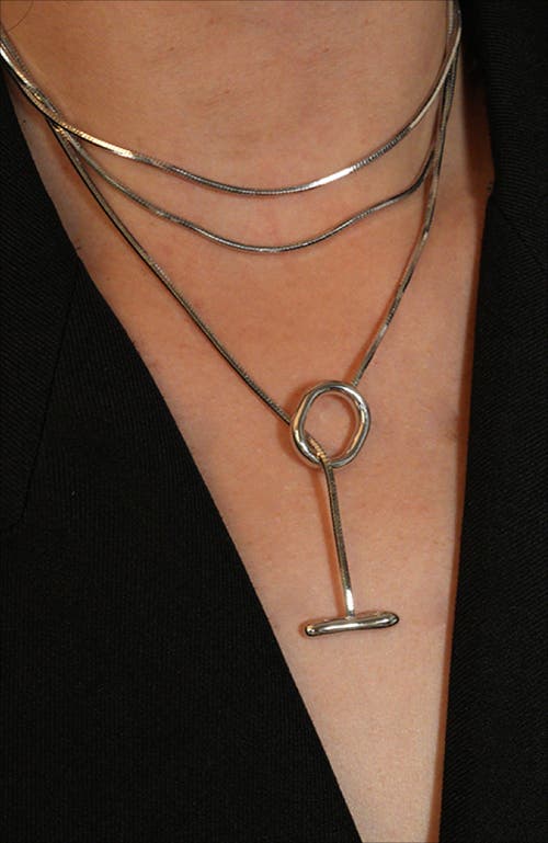 Rc Retro Chic Whispers Vine Necklace In Silver