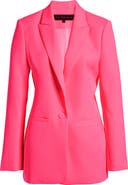 Endless Rose Tailored Single Button Blazer