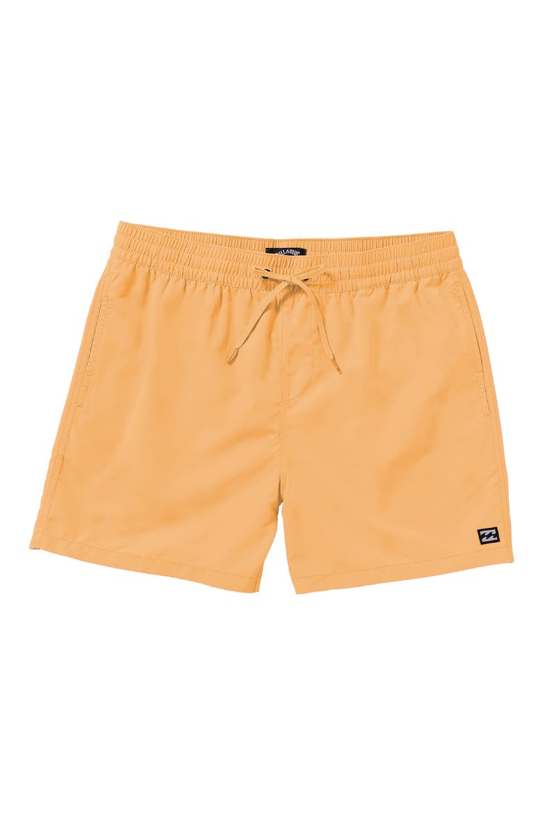 All Day Layback Swim Trunks, Alternate, color, MELON