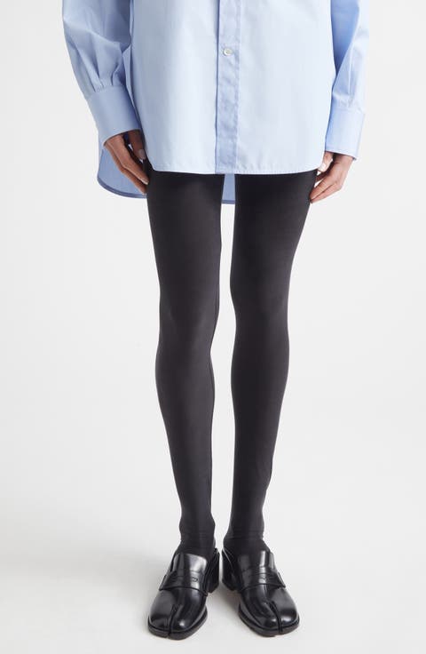 Stretch Cupro Leggings