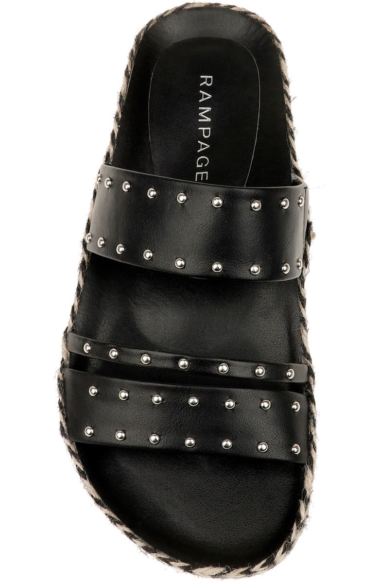 Rampage Ada Stud Embellished Sandal, Alternate, color,
