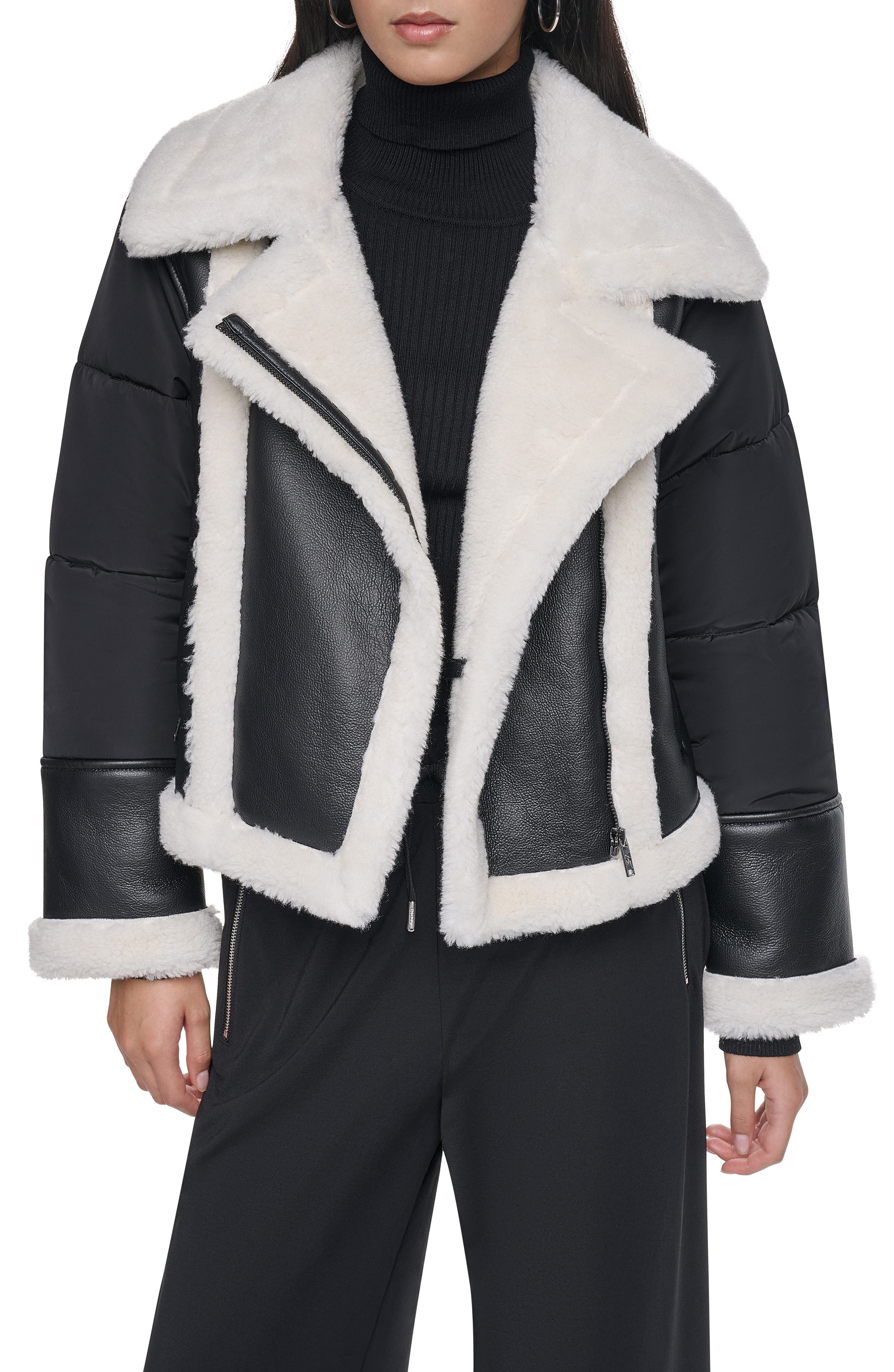 BLK/ IVORY