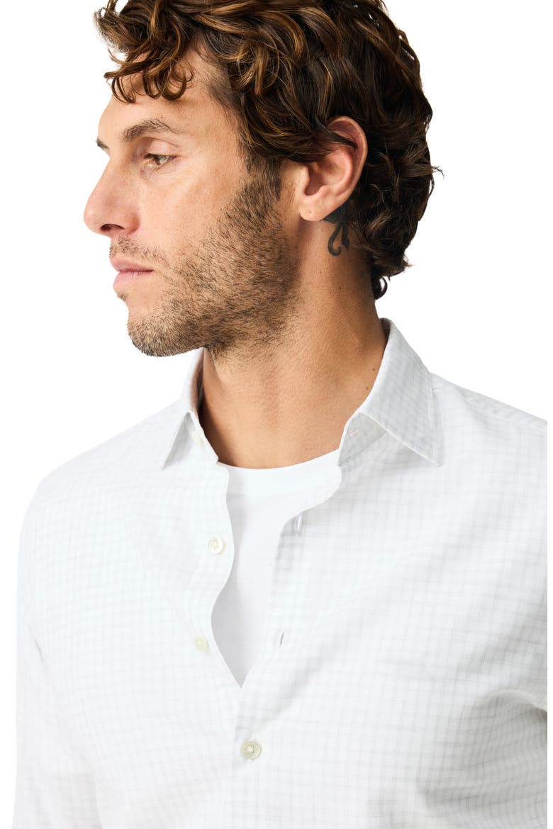 Mount Stafford Cotton Shirt, Alternate, color, PORCELAIN