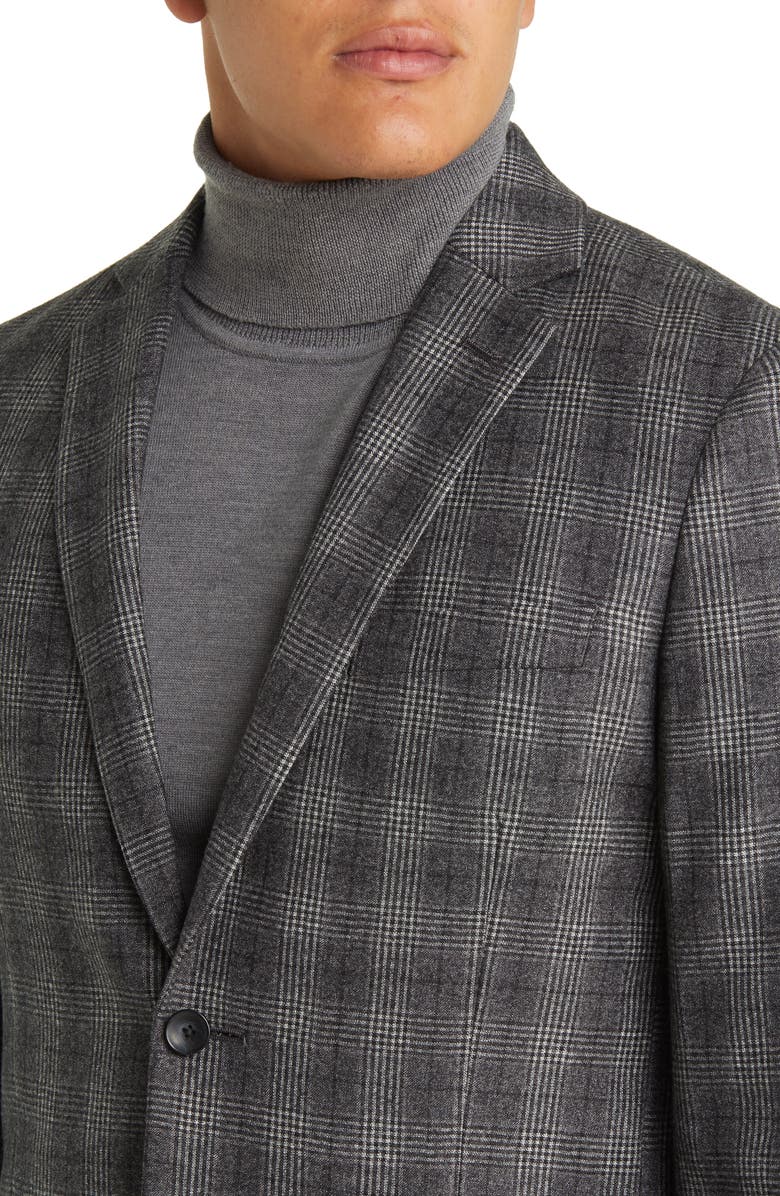 Nordstrom Trim Fit Virgin Wool Suit, Alternate, color,