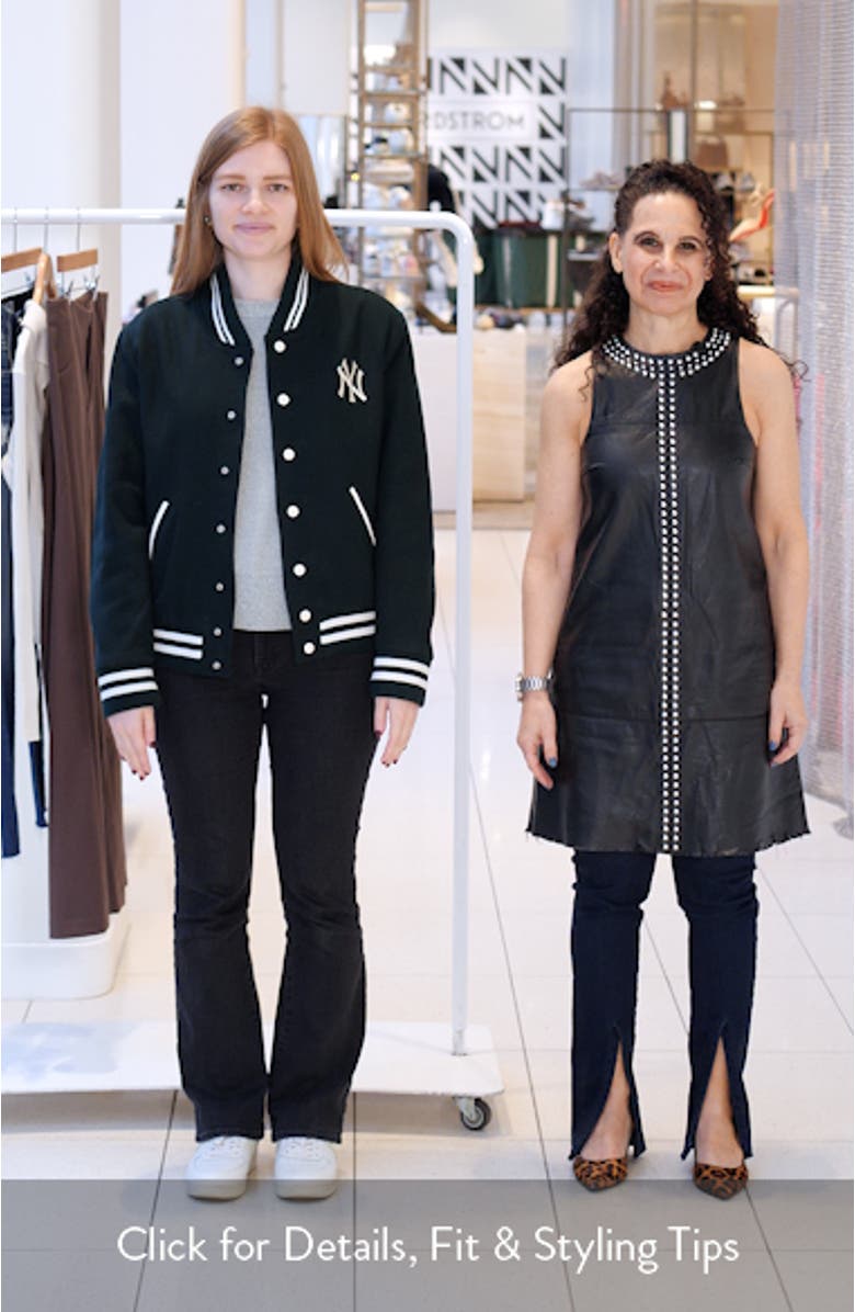 YANKEES SERIF VARSITY JACKET, sales video thumbnail