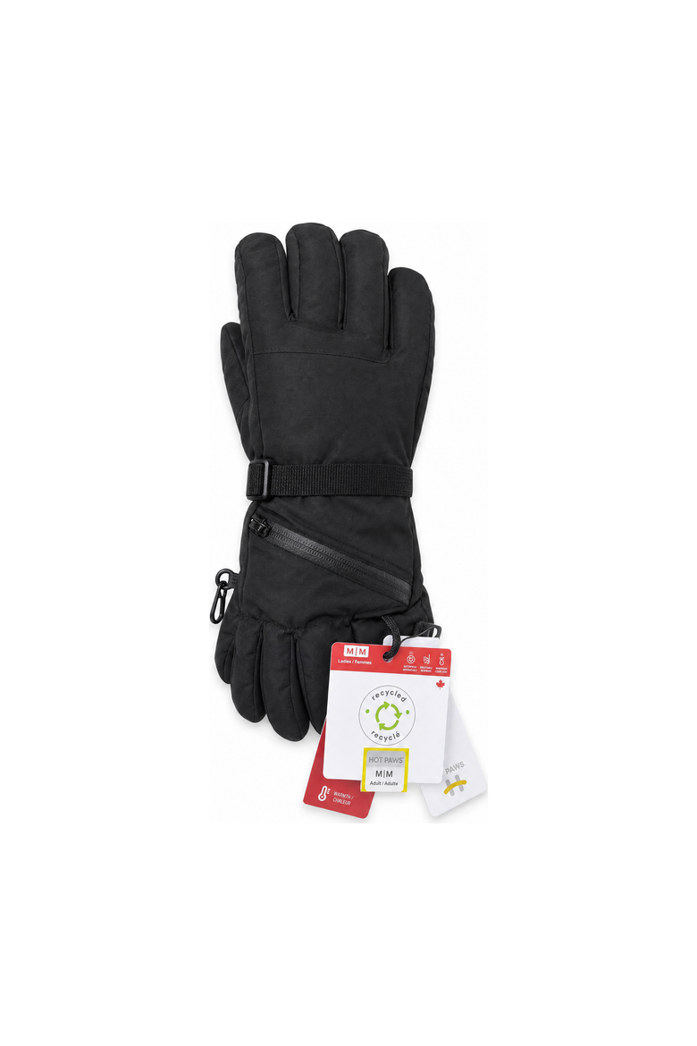 Women's Insulated Technical Ski Glove, Alternate, color, Black
