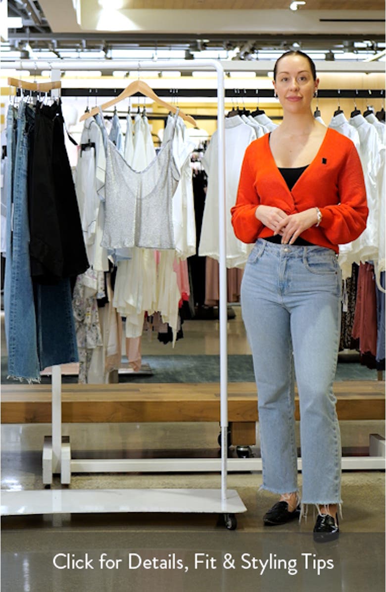 Sheer Mesh Crop Tank, sales video thumbnail