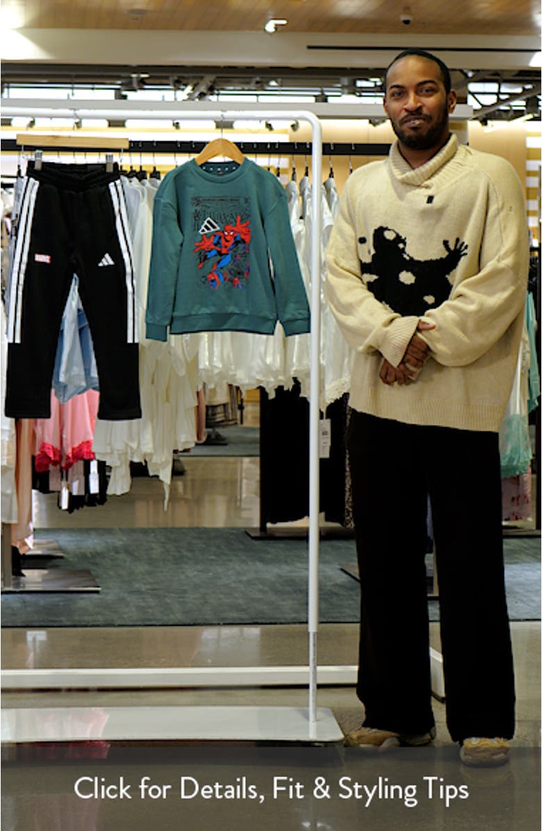 Kids' x Marvel Spider-Man Sweatshirt & Track Pants Set, sales video thumbnail