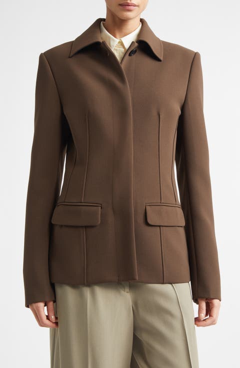 Cinched Pocket Jacket