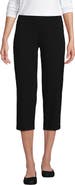 Lands' End Starfish Mid Rise Pull On Crop Pants