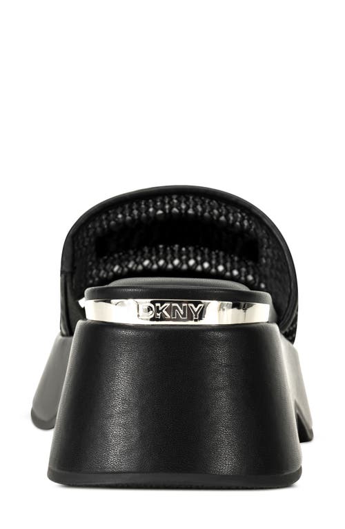 Dkny Iredell Platform Sandal In Black
