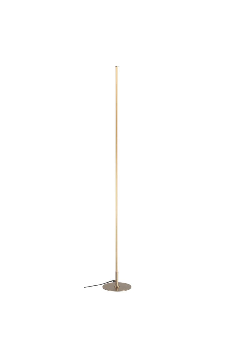 Iris 59.5" LED Integrated Floor Lamp, Main, color, Gold