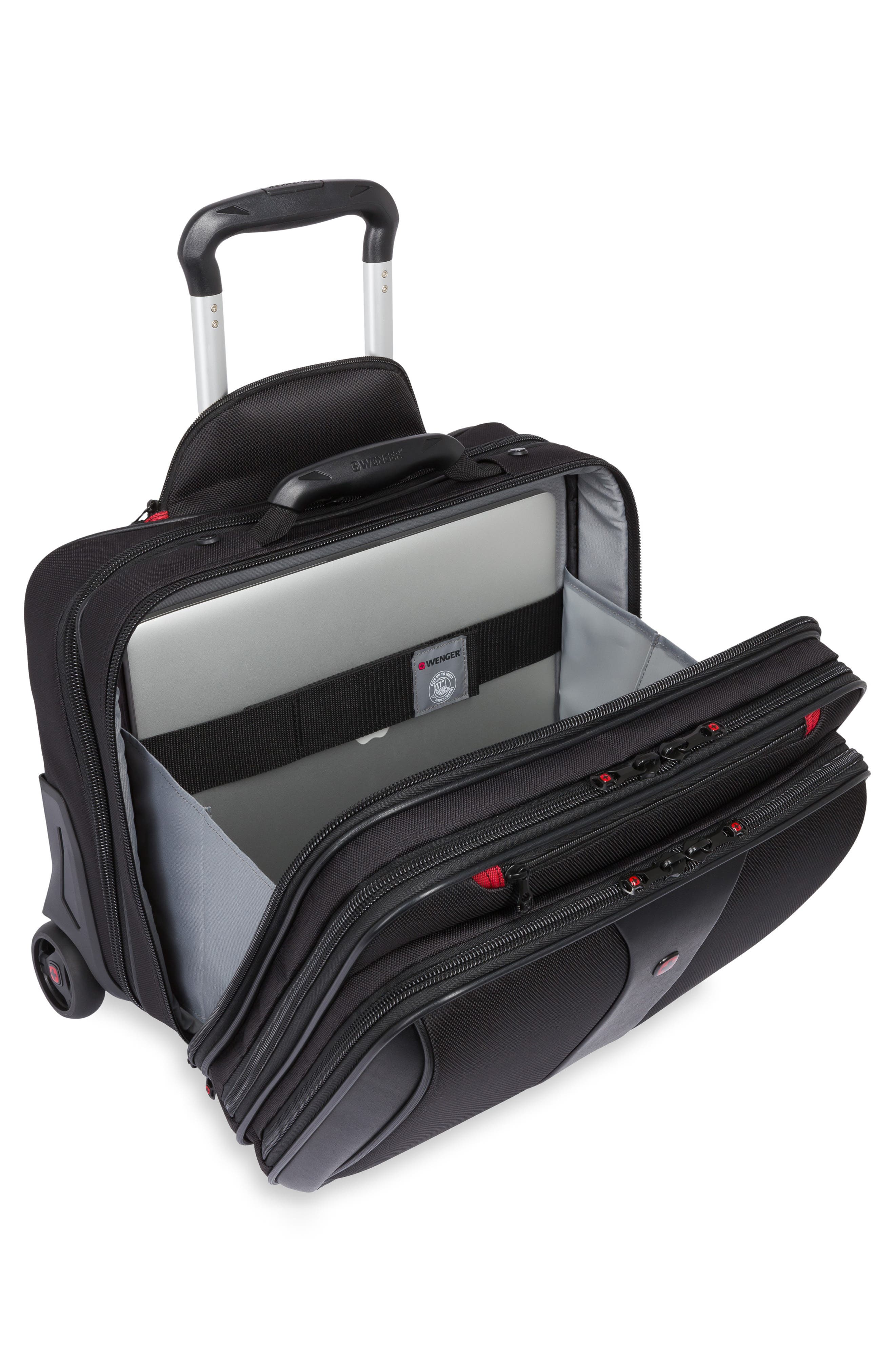 SWISSGEAR Patriot Wheeled Business Laptop Case & Luggage, Alternate, color, 